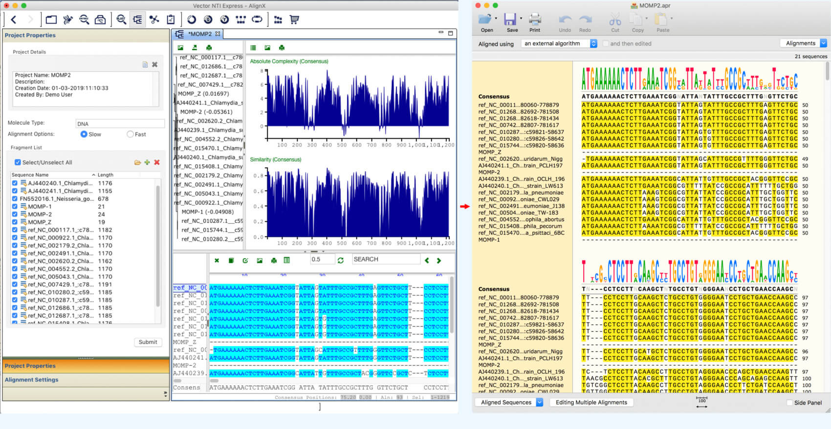 Vector Nti Software Transition from Vector NTI® - SnapGene