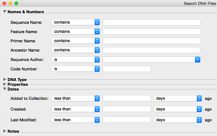 snapgene feature database